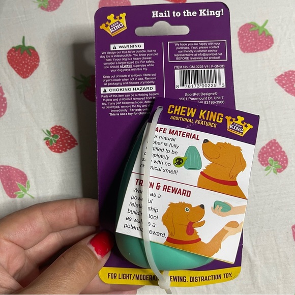 Chew King Kong Classic Dog Chew Toy - Picture 2 of 2